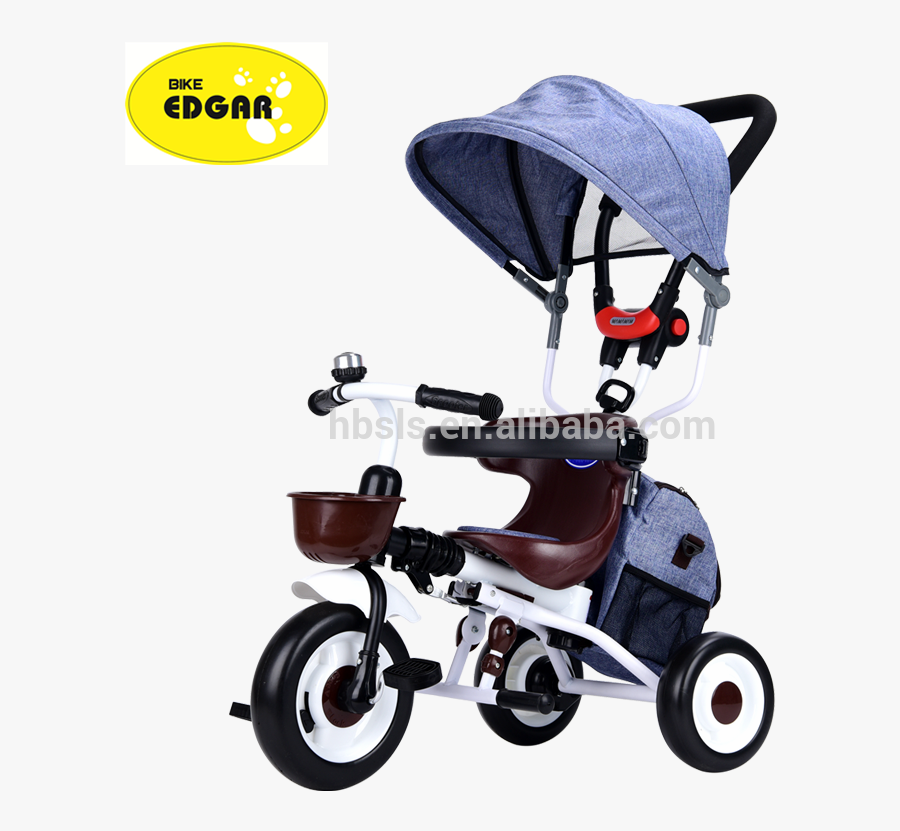 Tricycle Clipart Brand New - Xe Đẩy Ba Bánh Edgar, Transparent Clipart