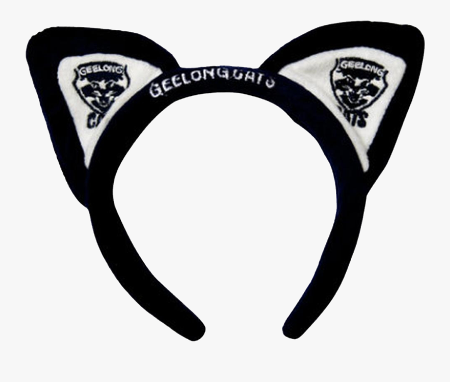 Headband Clipart Cat Ear Headband - Football Cat Ears Transparent, Transparent Clipart