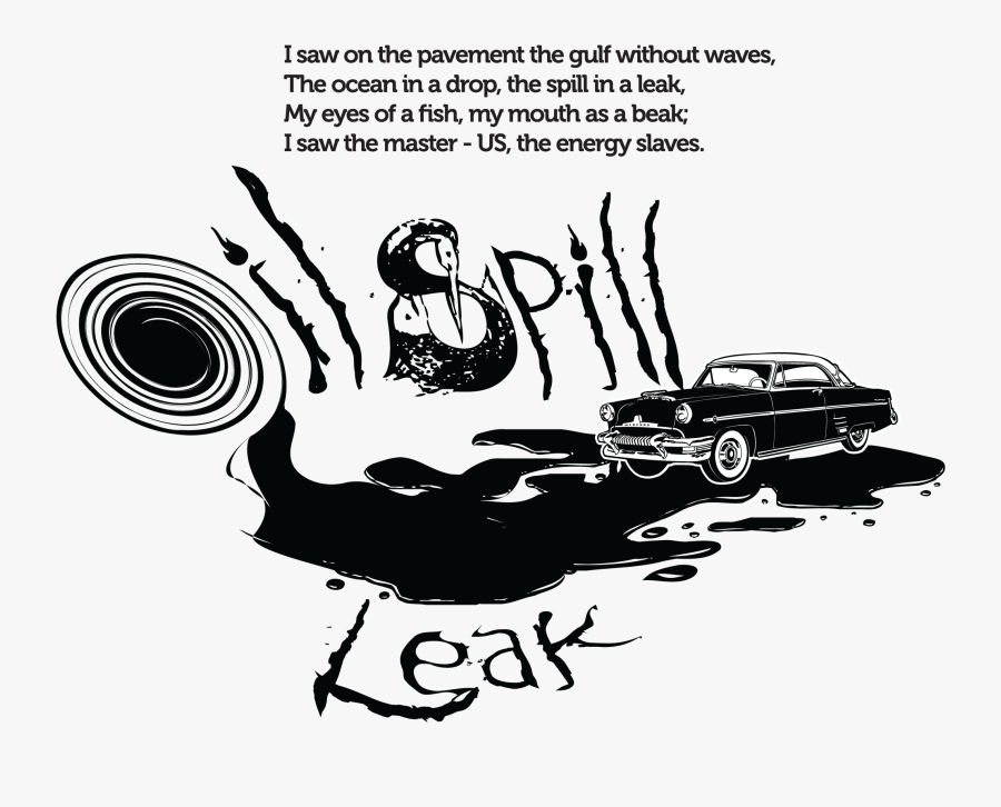 Oil Clipart Oil Leakage - Poster, Transparent Clipart