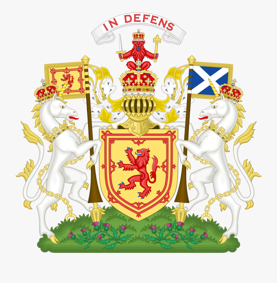 Scottish Coat Of Arms, Transparent Clipart