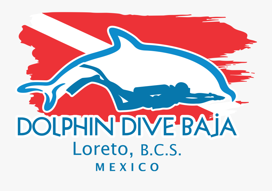 Dolphins Clipart Dolphin Diving - Dolphin Scuba Diving Logo, Transparent Clipart