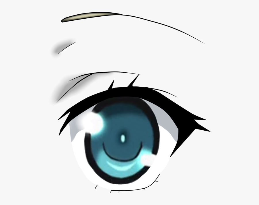 Eye Clip Grey Eyes - Anime Eyes Transparent Ahegao, Transparent Clipart