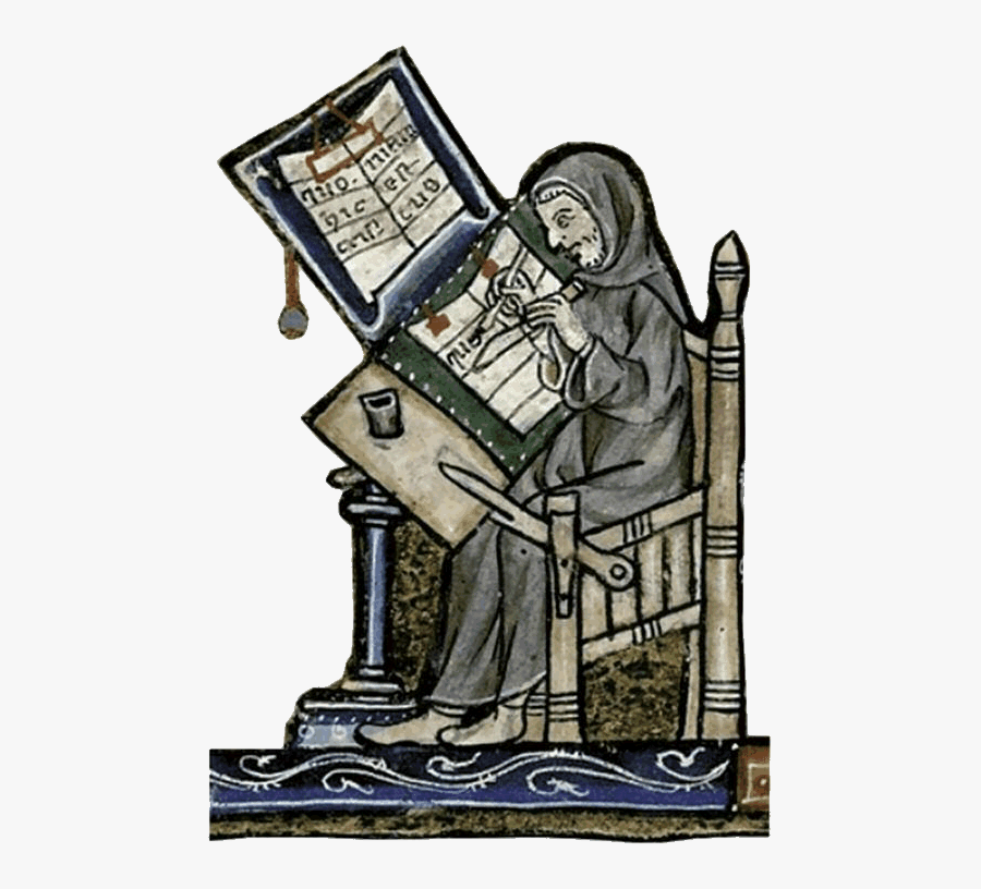 Scriptorium In Medieval Illumination, Transparent Clipart