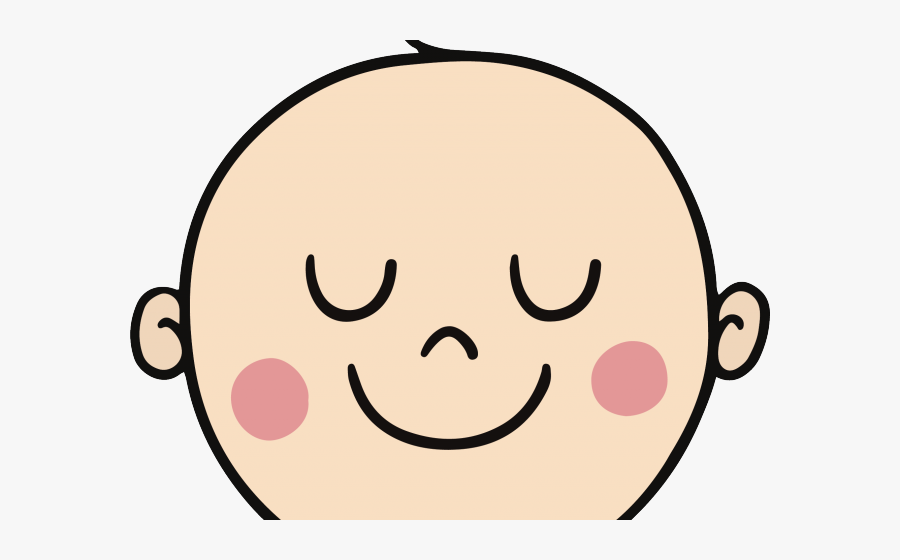 Smiley Clipart Child - Baby Clipart Head Png, Transparent Clipart