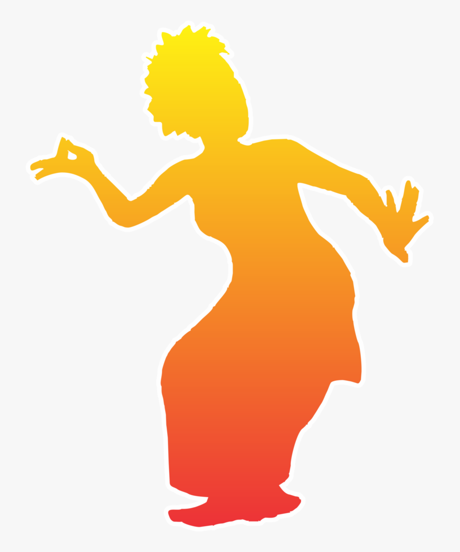Dancer By Denytha - Balinese Dancer Silhouette Png, Transparent Clipart
