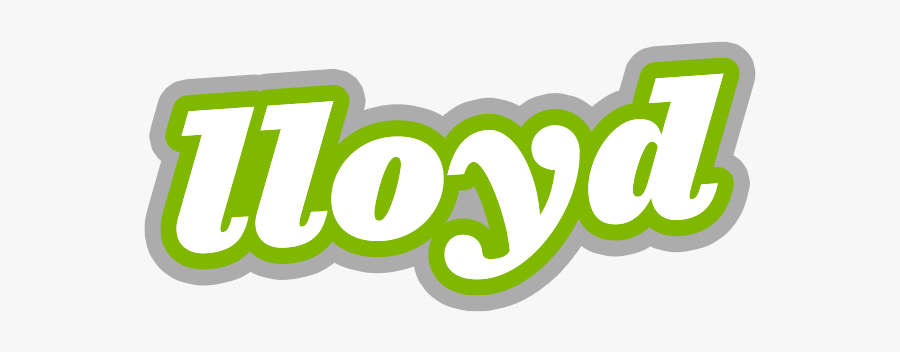 Lloyd Taco Logo, Transparent Clipart