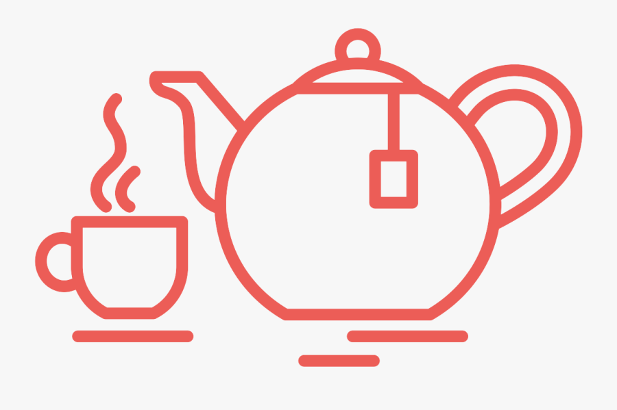 Noun Tea Set 1504432 Ec5d57 - Teapot, Transparent Clipart