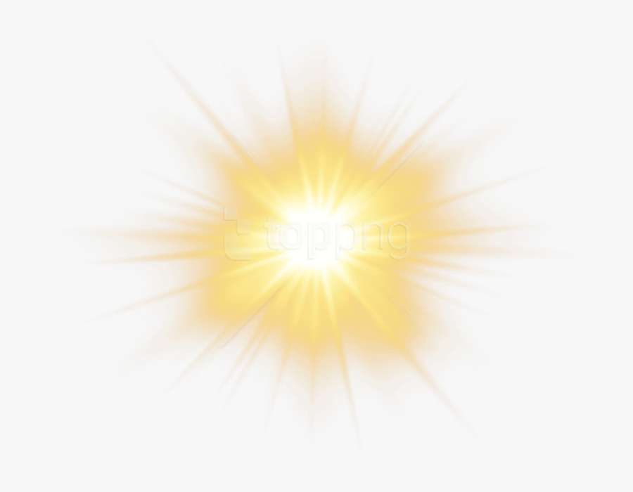 Red Light Effect Png - Yellow Light Flare Png, Transparent Clipart