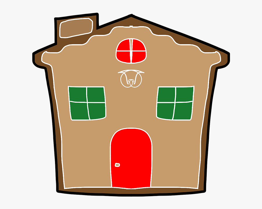 House, Christmas, Cookie, Gingerbread House, Pastry - Casa Navideña Png, Transparent Clipart