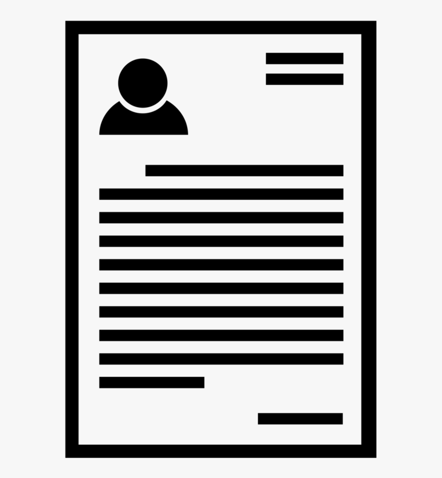 Cv Png - Cover Letter Icon Png, Transparent Clipart