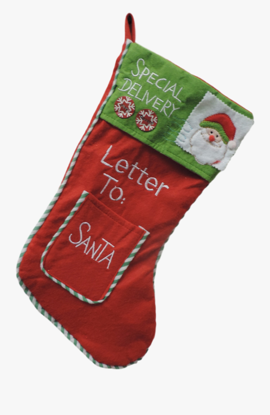 Christmas Stocking, Transparent Clipart