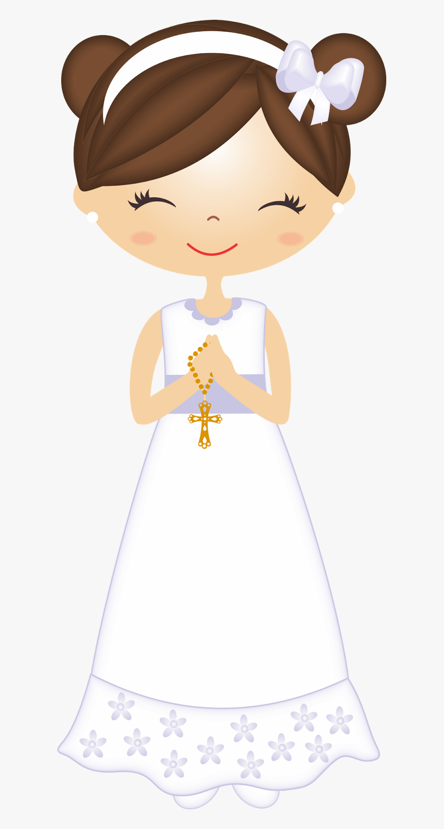 Transparent First Communion Boy Png - My First Communion Girl, Transparent Clipart