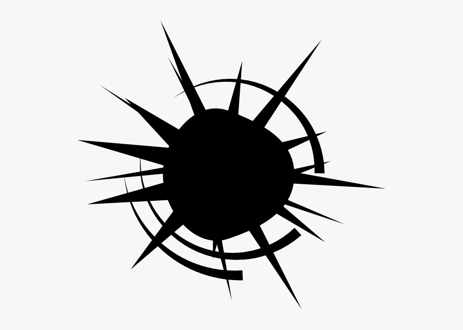Clip Art Free Icon Download Of - Transparent Bullet Hole Vector, Transparent Clipart