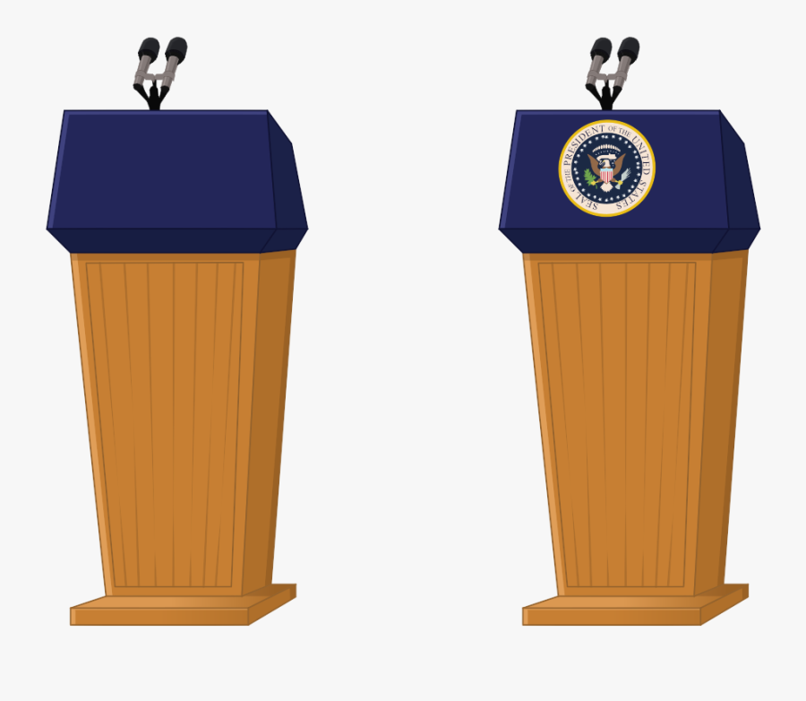 Collection Of High - Presidential Podium Clipart, Transparent Clipart