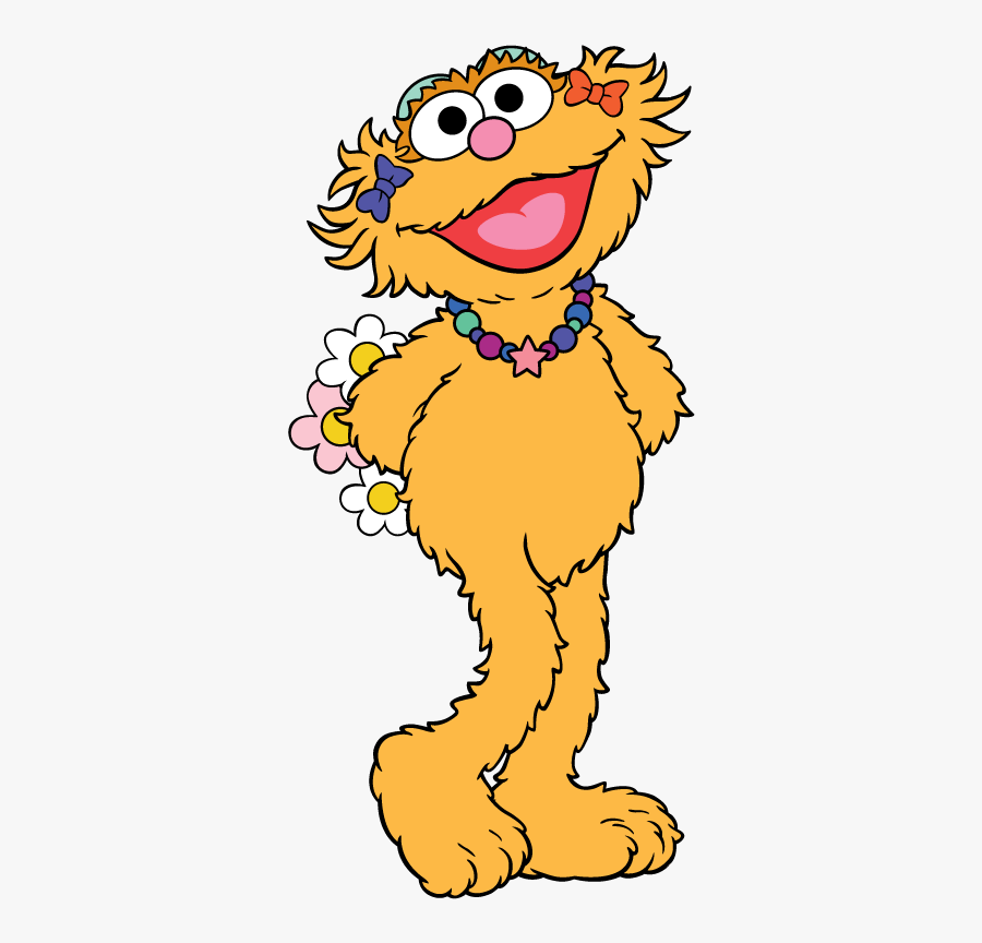 Zoe Sesame Street Characters , Free Transparent Clipart - ClipartKey