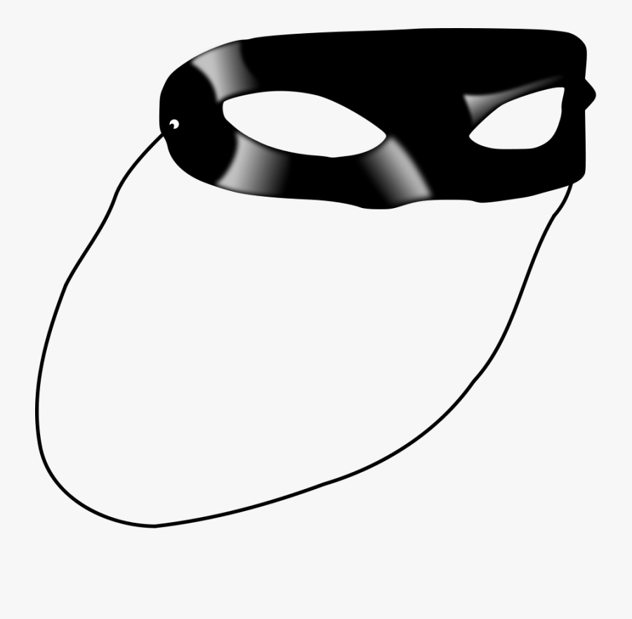 Mask Clipart Kid - Lone Ranger Mask Clipart, Transparent Clipart