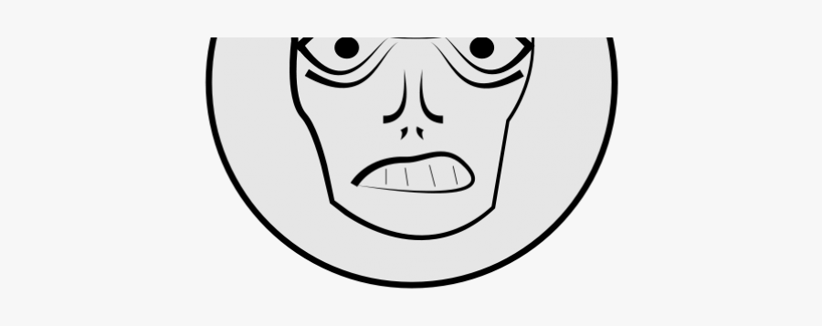 Angry Face Clipart - Angry Drawing Face Mask, Transparent Clipart