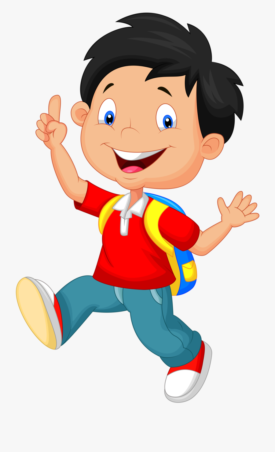 Png Pinterest Clip - School Boy Cartoon Png , Free Transparent Clipart