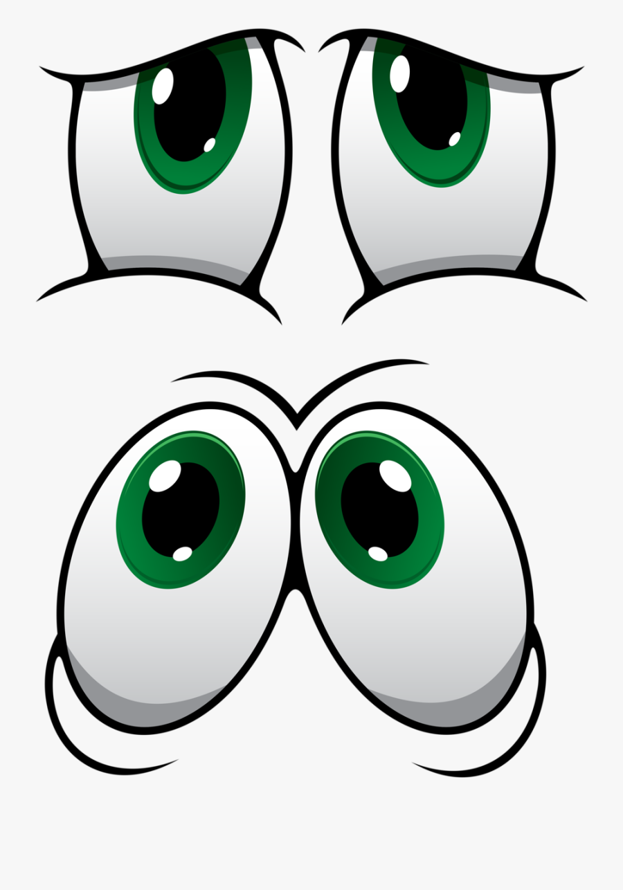 Eyelash Clipart Caricature - Cartoon Elephant Eyes, Transparent Clipart