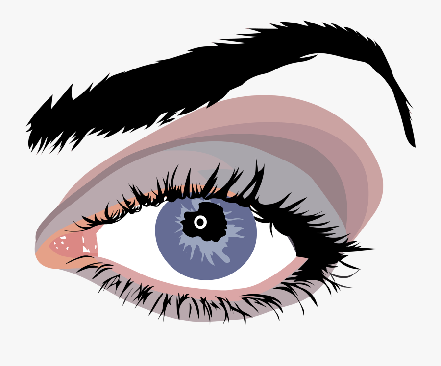 Eye Eyes Look Blue - Eyes Look Transparent Png, Transparent Clipart