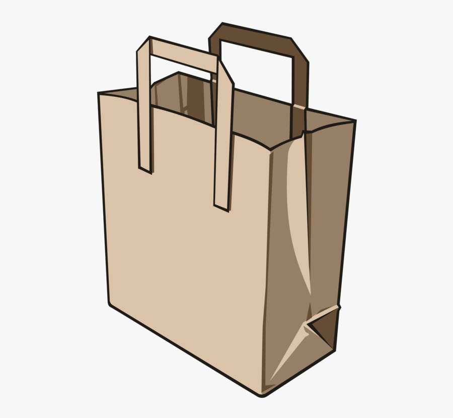 Transparent Paper Bag Png - Paper Bag Clipart Png, Transparent Clipart