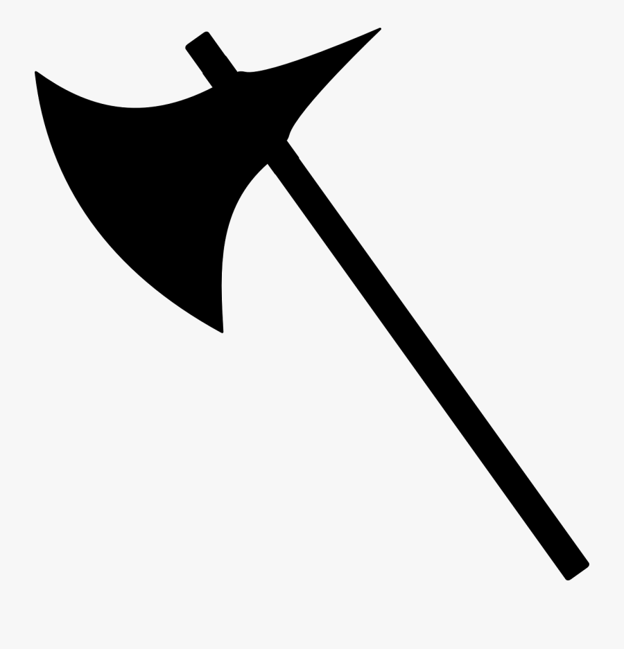 Axe Silhouette Png, Transparent Clipart