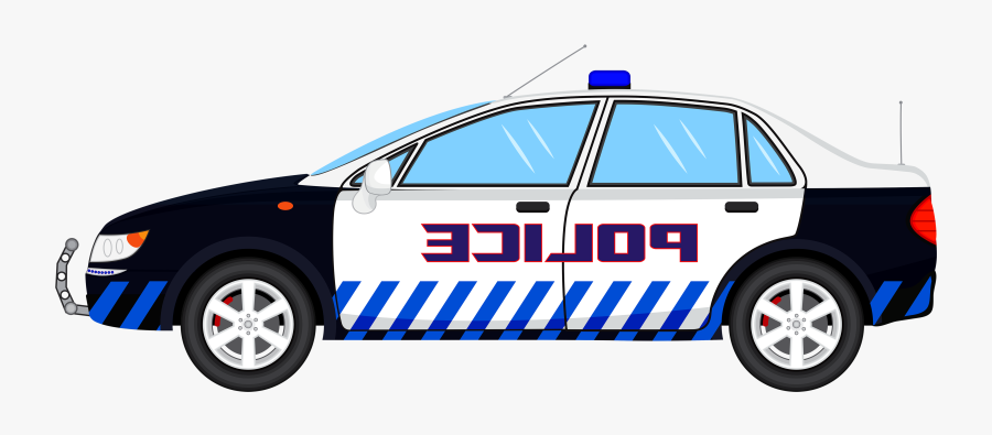 Cop Car Clipart - Vector Police Car Png, Transparent Clipart