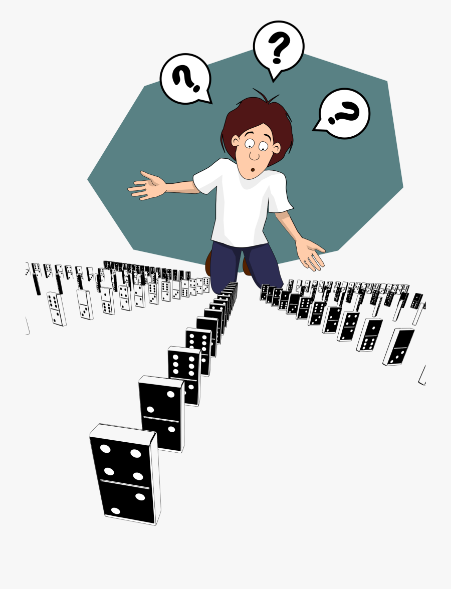 Domino Clipart Big - Cartoon, Transparent Clipart