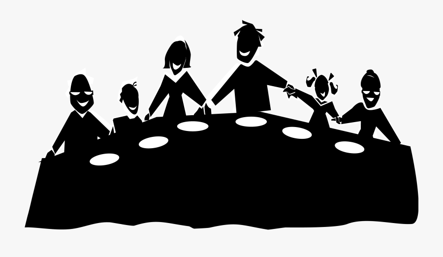 Meal Clipart Team Dinner - Family Dinner Clipart, Transparent Clipart