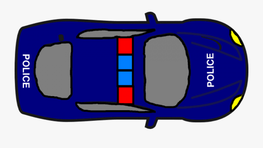 Free Png Police Car Png Top View S Png Images Transparent - Car Clipart Top View Png, Transparent Clipart