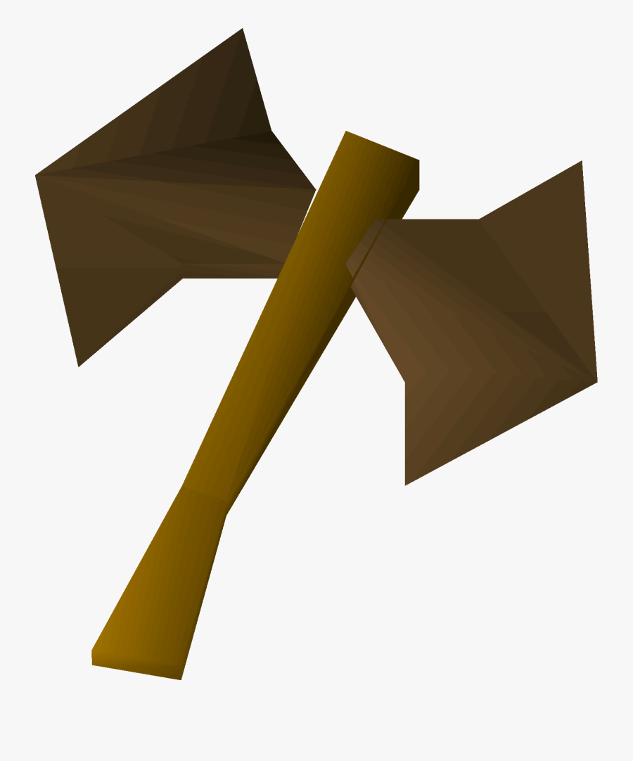 Old School Runescape Wiki - Bronze Axe Clip Art, Transparent Clipart