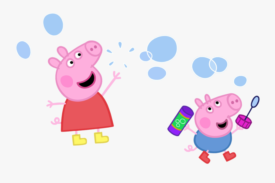 Daddy Pig Thomas Peppa Pig Bubbles Drawing, Transparent Clipart