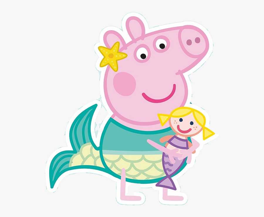 Download Peppa The Mermaid Clipart Peppa Pig Svg For Cricut Free Transparent Clipart Clipartkey