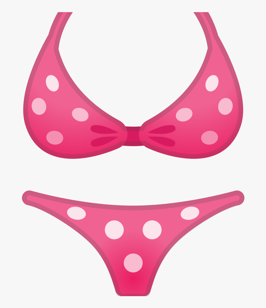 Lingerie - Bikini Emoji Whatsapp, Transparent Clipart