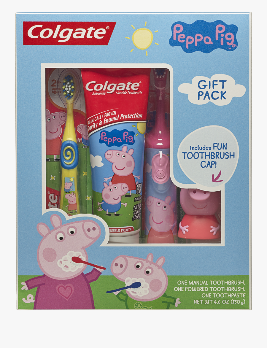 Colgate My First Toothbrush And Toothpaste, Transparent Clipart