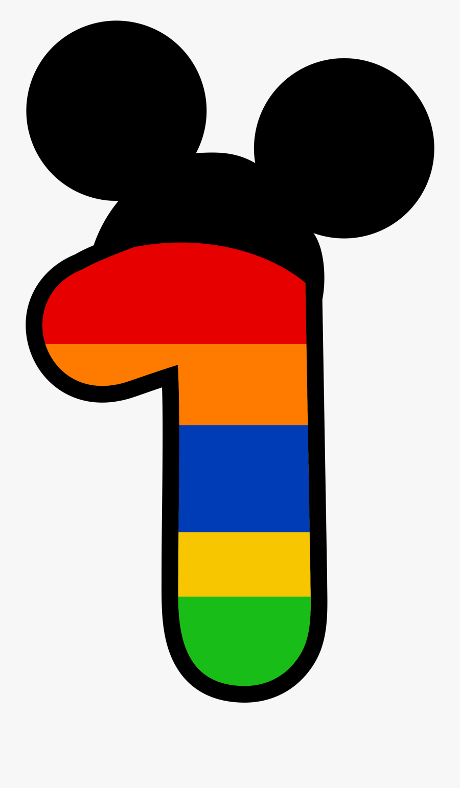 Mickey E Minnie - Disney Number One, Transparent Clipart