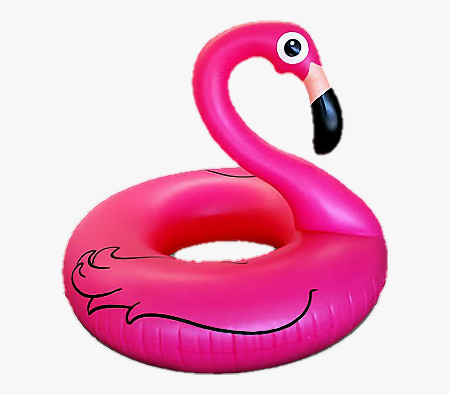 Flamingo Inflatable Pool Summer - Flamingo Pool Float Png, Transparent Clipart