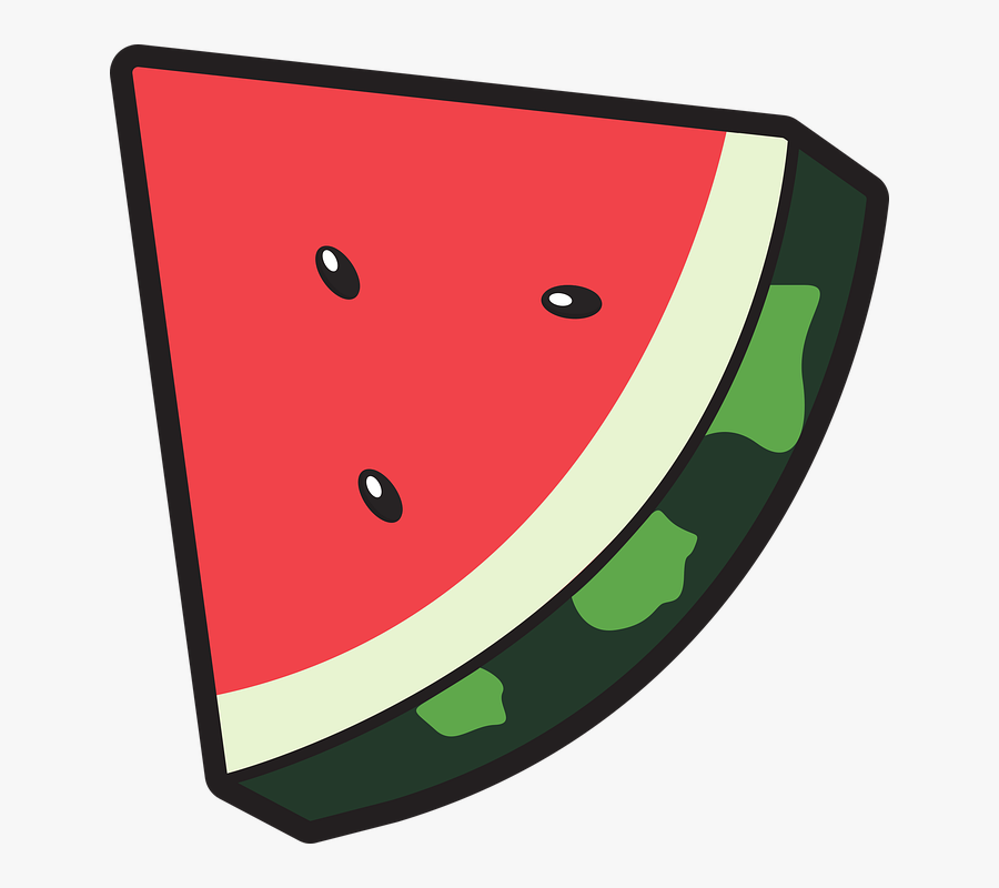 Watermelon, Melon, Fruit, Summer, Food, Healthy, Melons - Watermelon, Transparent Clipart