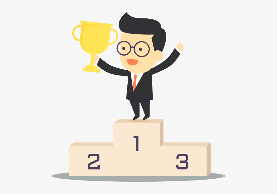 Trophy Podium Royalty-free Clip Art - Png Clipart Winner Png , Free ...