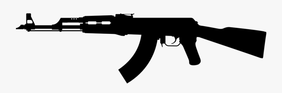 Star Wars Gun Clipart - Ak 47 Tattoo, Transparent Clipart