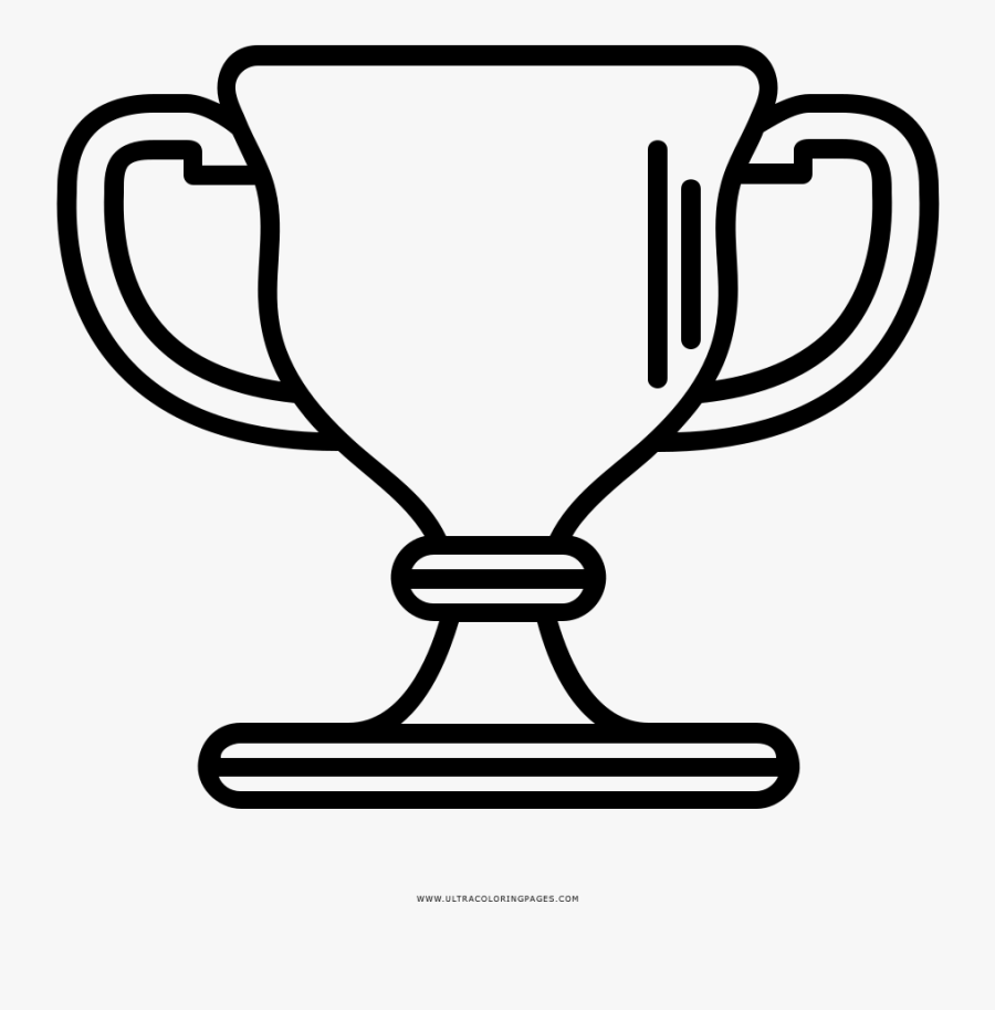 Medal Drawing Trophy - Dibujos De Trofeos Para Colorear, Transparent Clipart