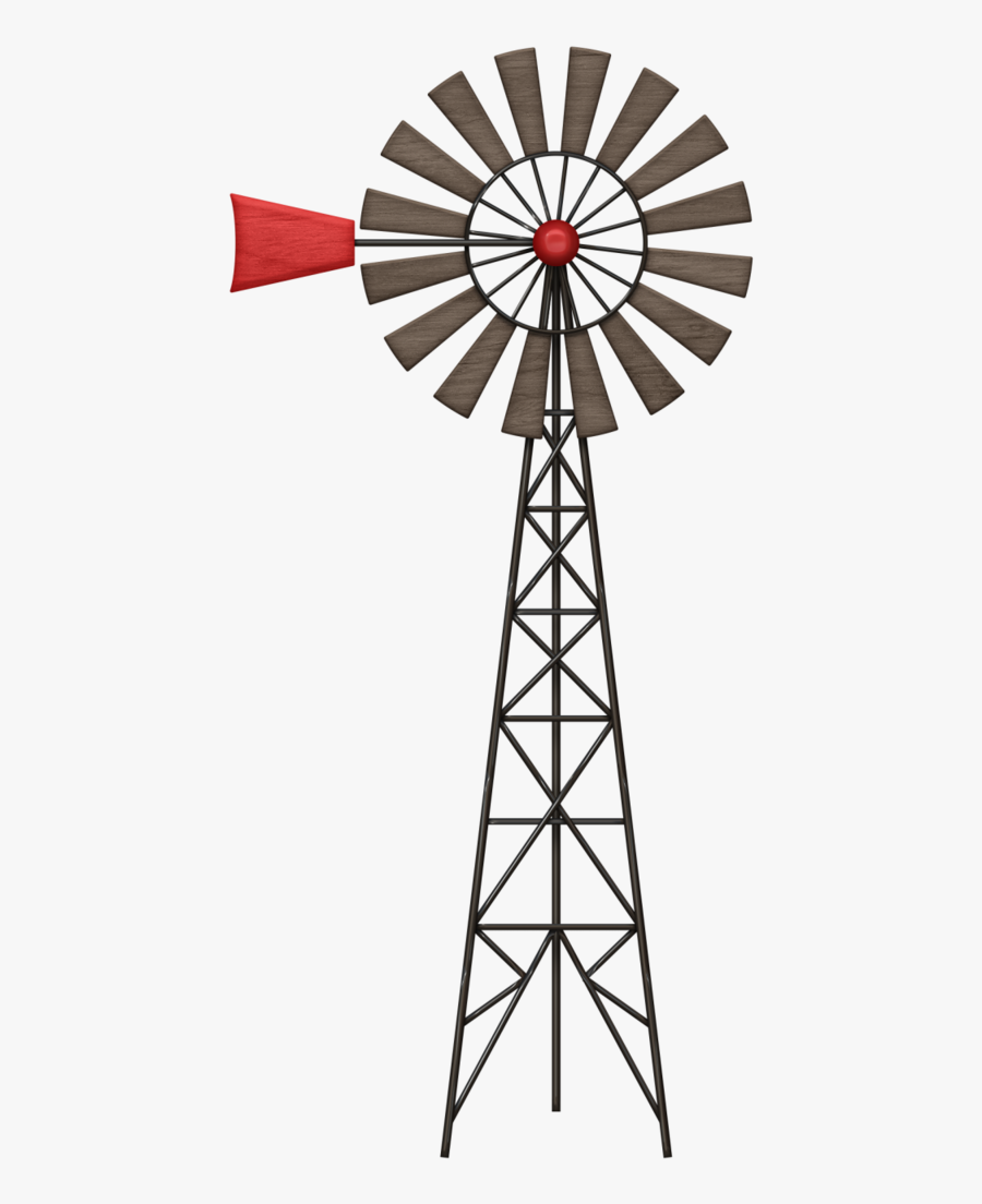 Vane Png Stenciling And - Farm Windmill Clipart, Transparent Clipart