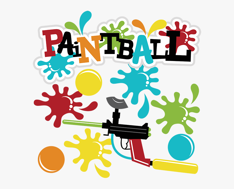 Paintball Svg Files Gun - Clip Art Paint Ball, Transparent Clipart