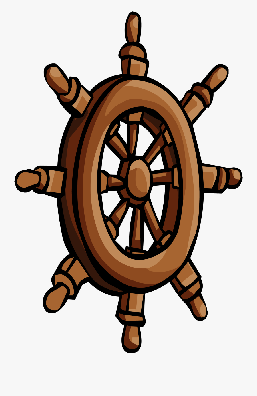 Captain"s Wheel Sprite - Ursinho Marinheiro Com Direção Png, Transparent Clipart