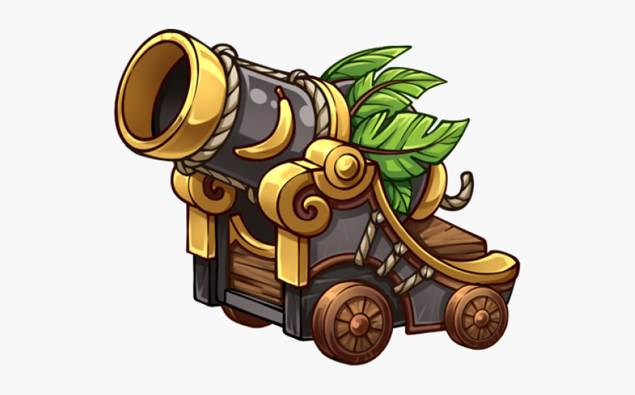 Pirate Cannon Png - Pirates Of Everseas Ships, Transparent Clipart