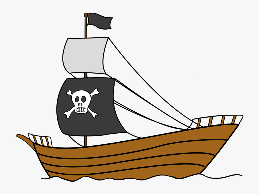 Draw Pirate Ship Cartoon