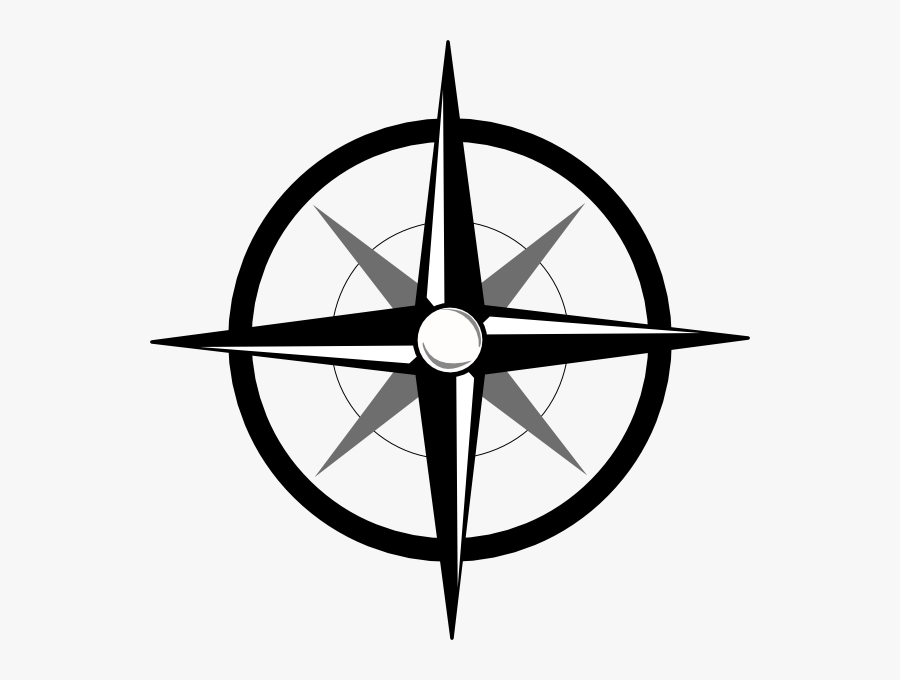 Compass Clipart Clipart - Simple Compass Png, Transparent Clipart