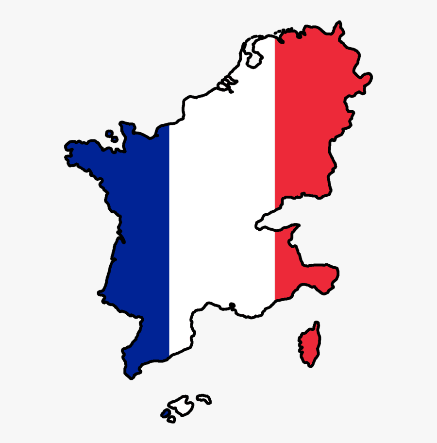 France Flag Image - Napoleon France Flag Map, Transparent Clipart