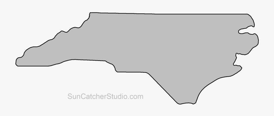 North Carolina State Outline , Free Transparent Clipart - ClipartKey