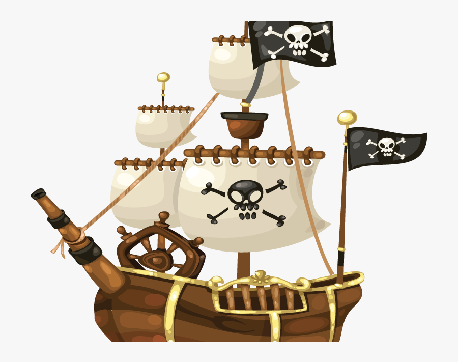 Pirate Ship Transparent, Transparent Clipart